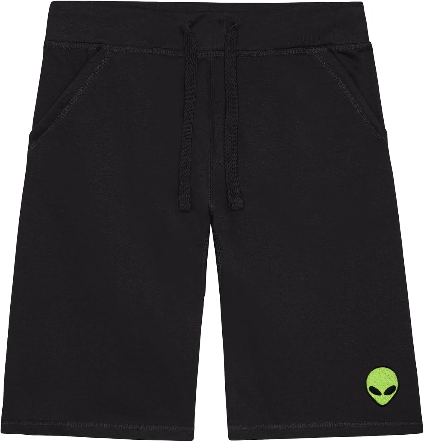 

Мужские шорты DALIX Alien с вышивкой, мягкий флис, свободный крой