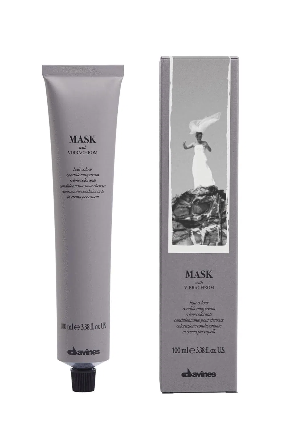 Крем-краска для волос Davines Colouring Vibrachrom Mask 6.44, 100 мл By Baano