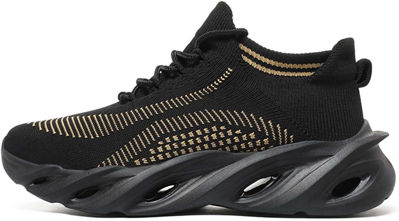 

Спортивные повседневные кроссовки Fly Woven Mesh Blade больших размеров, модные спортивные кроссовки, классические мужские кроссовки в стиле ретро и простоты Generic, черный