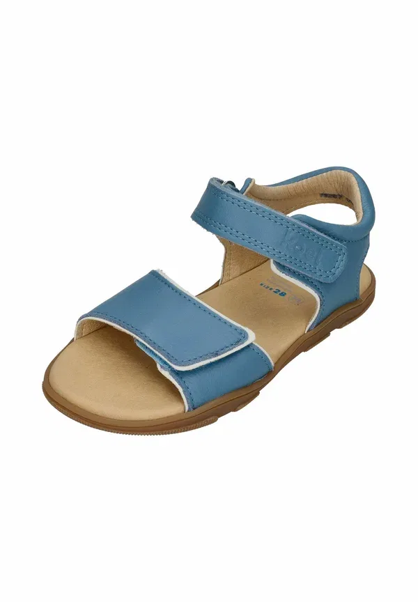 Детские босоножки Barefoot kinder ozu baby shoes Koel, джинсовый — фото 2