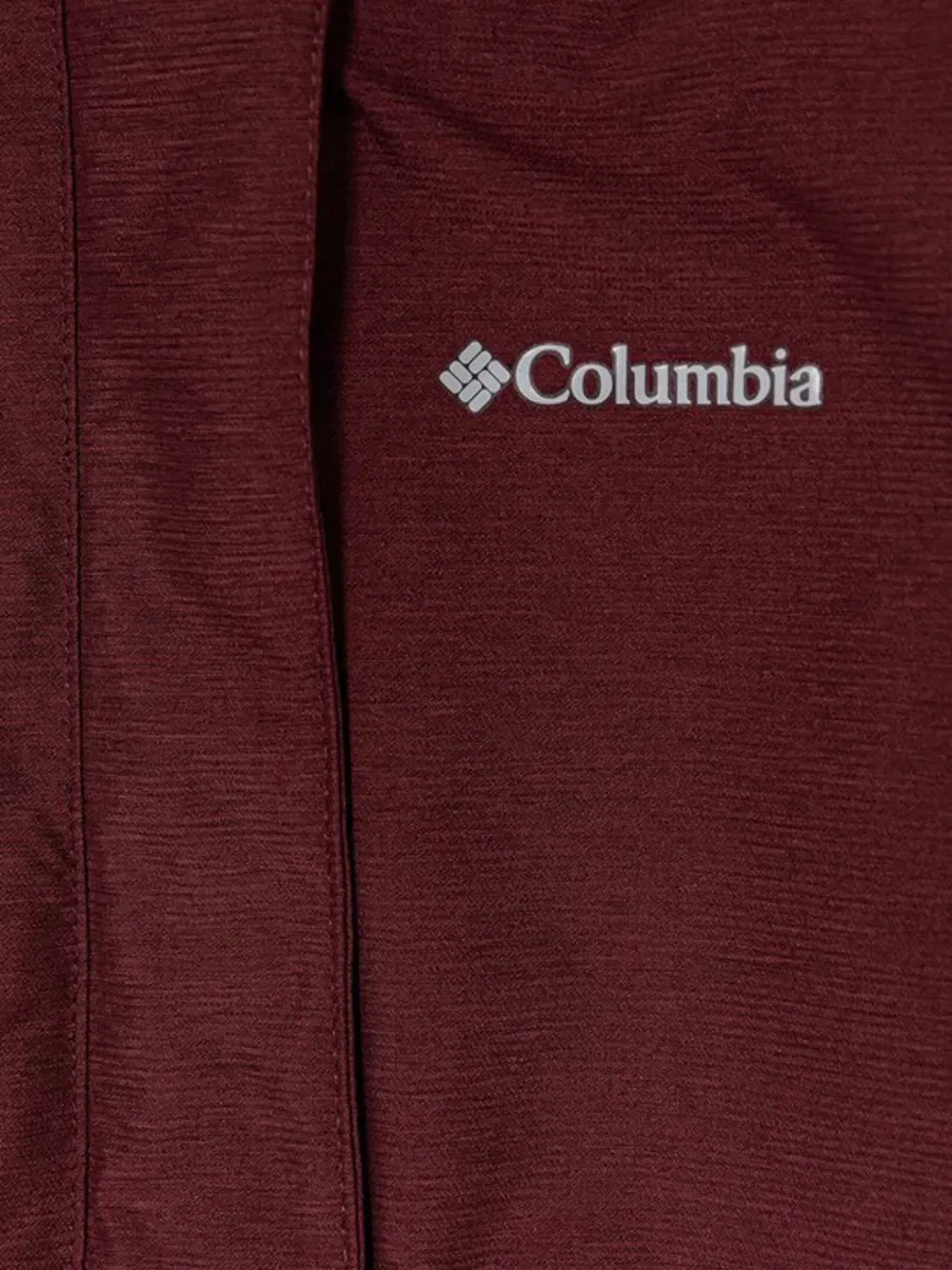 Куртка с капюшоном и отделкой из искусственного меха Columbia, красный — фото 3