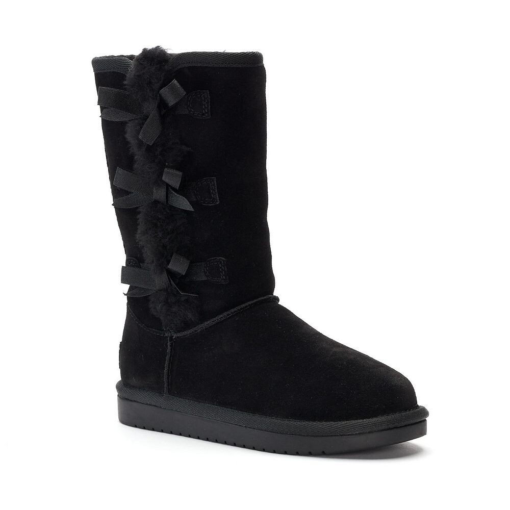 

Высокие зимние сапоги для девочек Koolaburra от UGG Victoria Koolaburra by UGG, черный