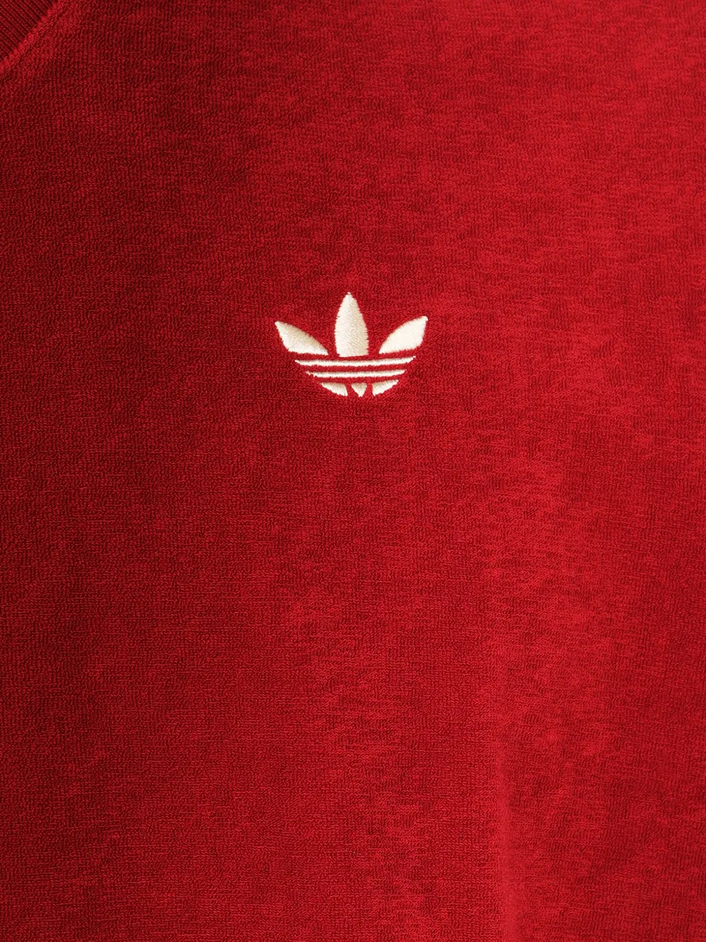 Рубашка поло из коллаборации с Wales Bonner Adidas, красный — фото 3