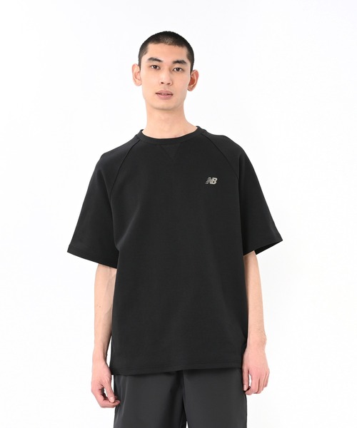 

Футболка с короткими рукавами New Balance, черная, двусторонняя, Черный, Футболка с короткими рукавами New Balance, черная, двусторонняя