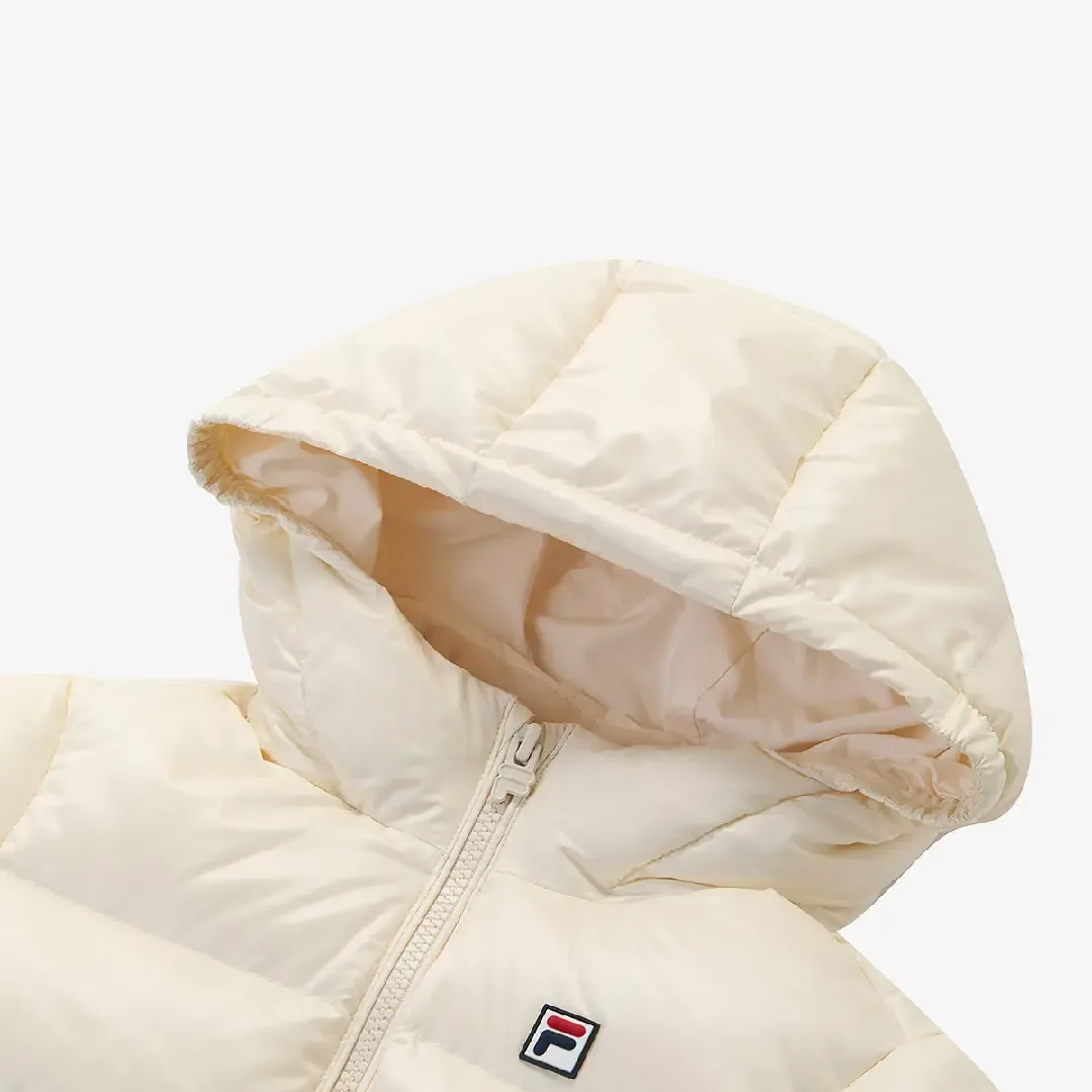 FILA KIDS Пуховик Arisa белый — фото 3