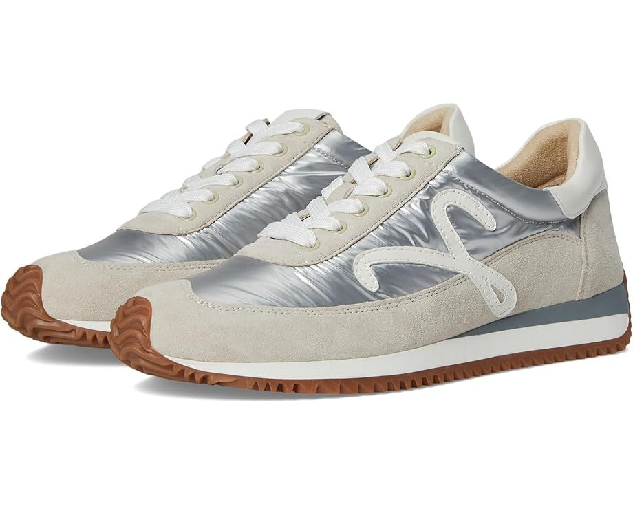 Женские кроссовки Vaneli Queen Perla Suede Combo VER405, бежевый