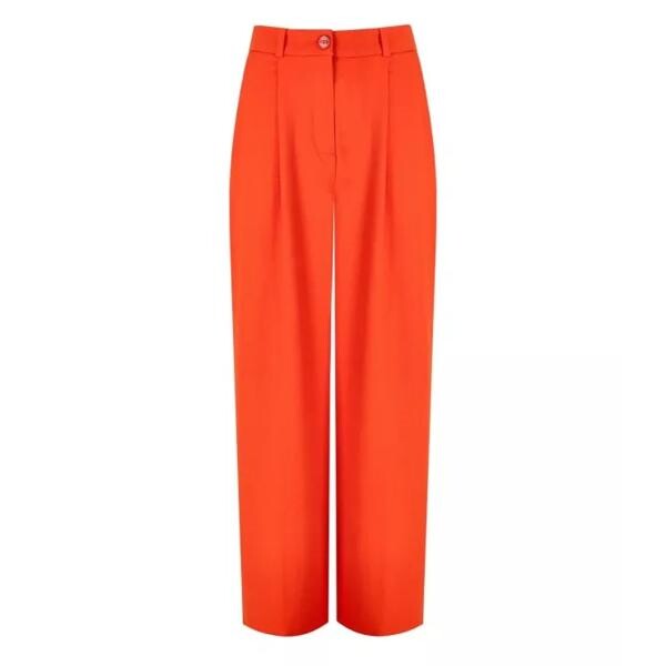 

Брюки employee wide leg trousers Essentiel Antwerp, оранжевый