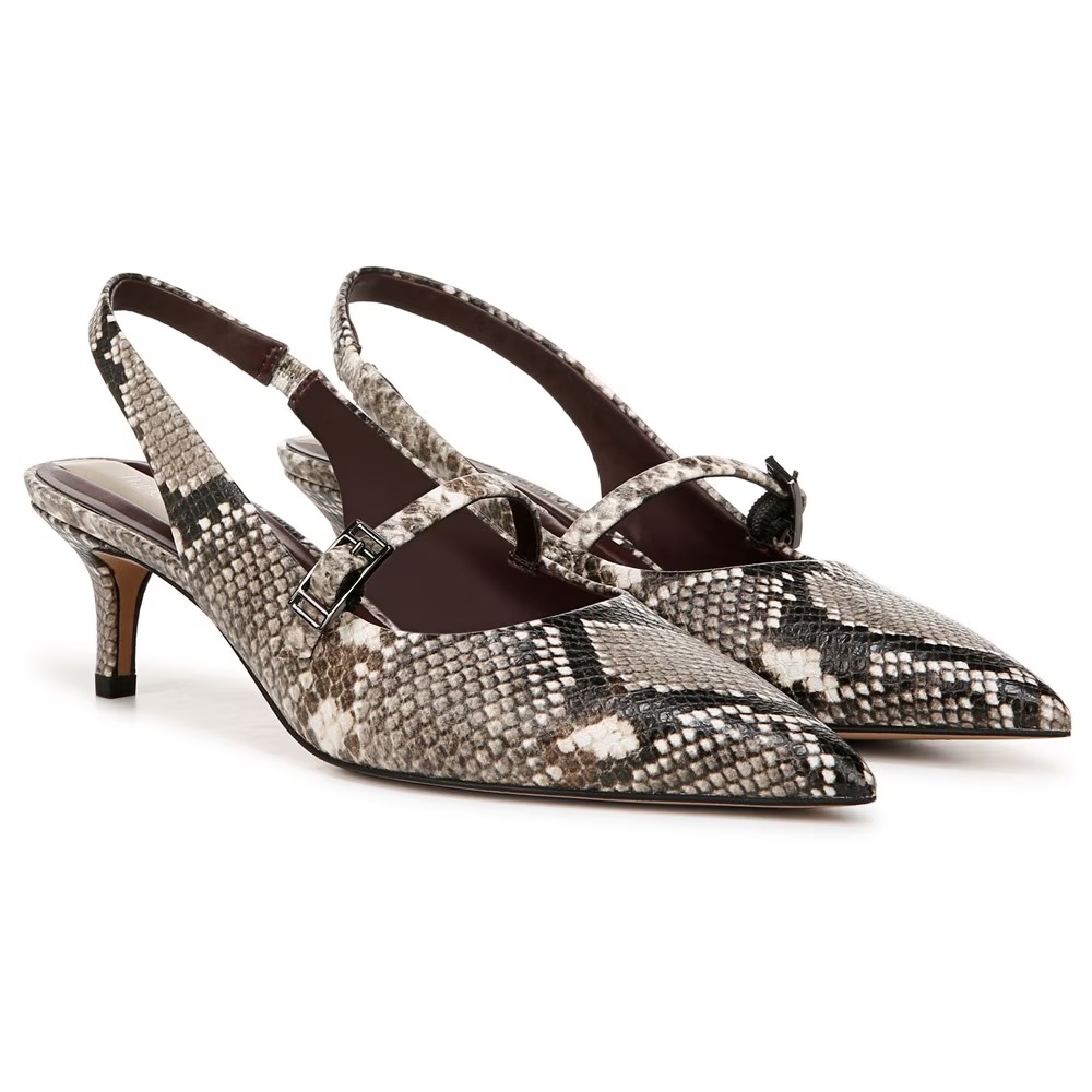 Туфли на ремешке Khloe Franco Sarto, roccia snake faux leather
