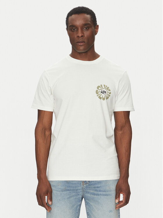 

Футболка обычного кроя EQYZT08036 Quiksilver, экрю