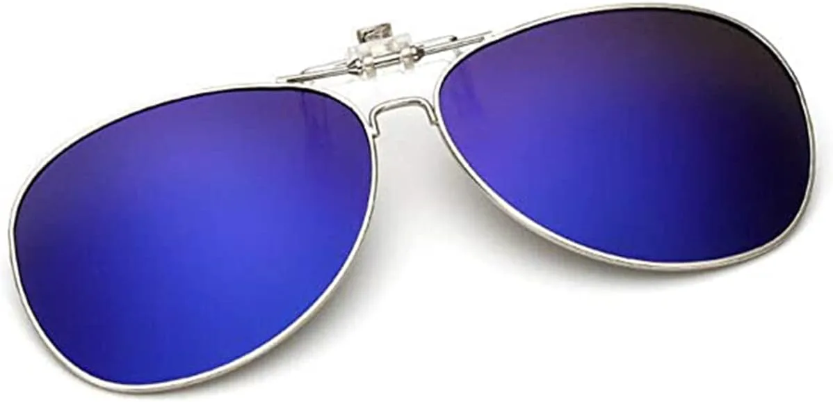 

Солнцезащитные очки с защитой от УФ-излучения UV400, поляризованные, для дневного и ночного видения, с откидными линзами, антибликовое крепление Boxonly, Dark Blue