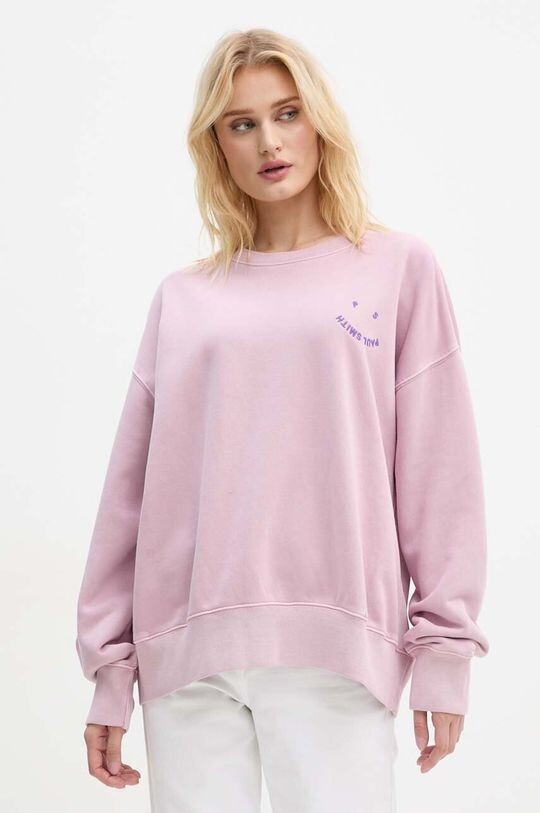 

Хлопковая толстовка PS Paul Smith, фиолетовый