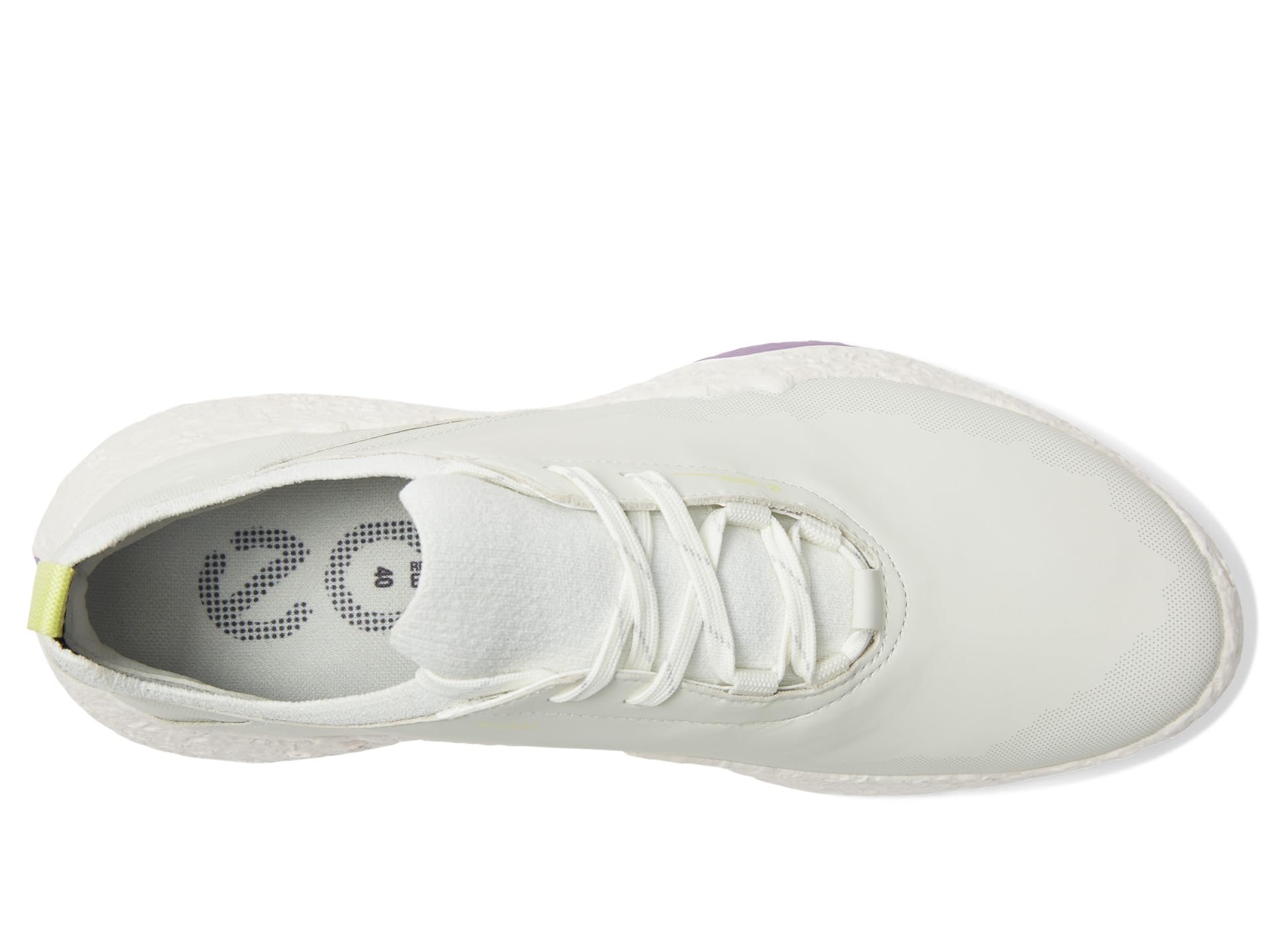 Кроссовки ECCO Golf BIOM Hybrid 5 Lace Waterproof Golf Shoe, цвет White/Lavender Mist — фото 2