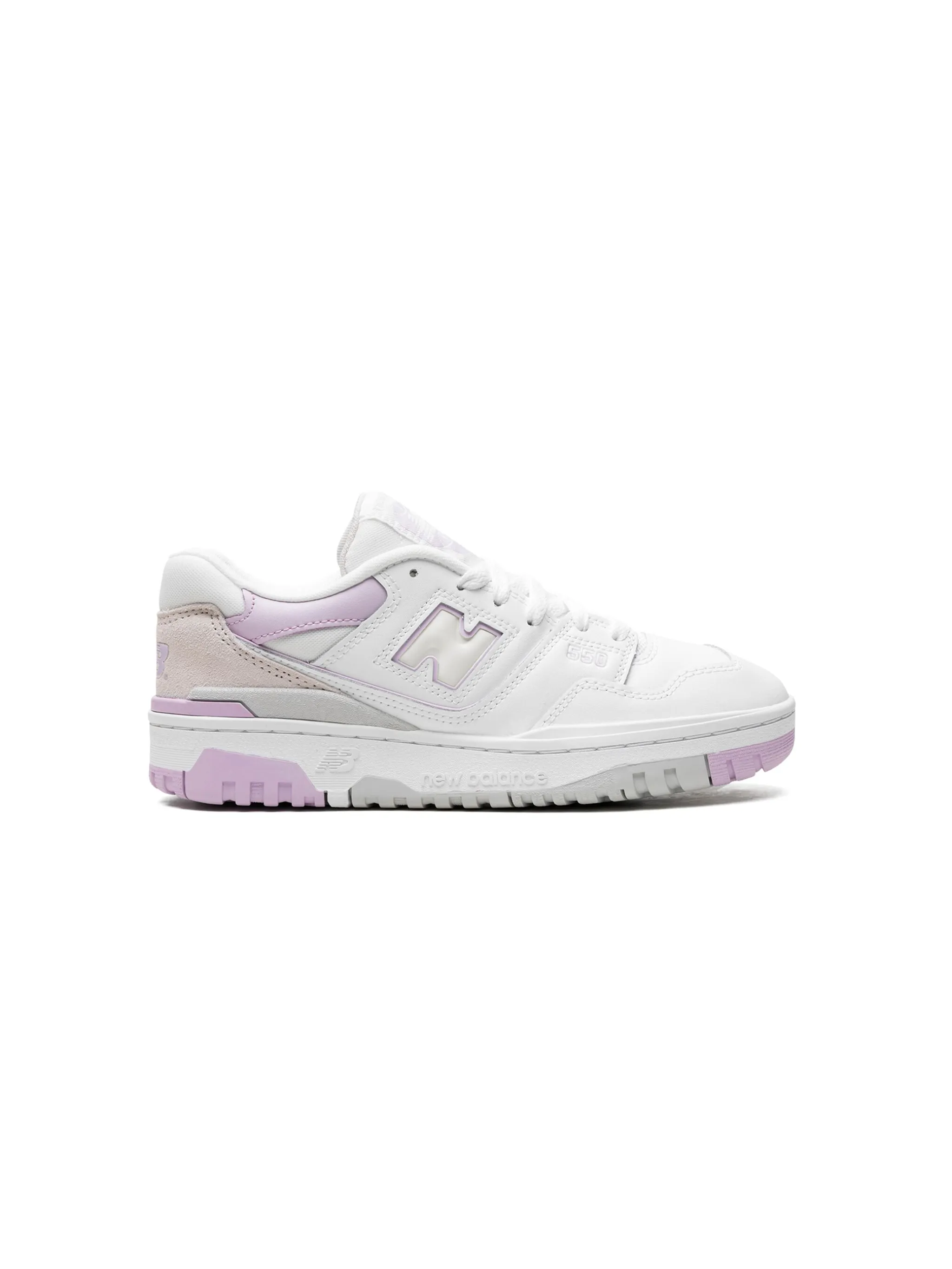 Кроссовки 550 на шнуровке New Balance Kids, белый — фото 2