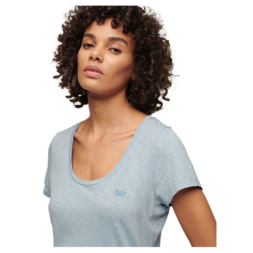 Футболка с коротким рукавом Superdry Scoop, серый — фото 2
