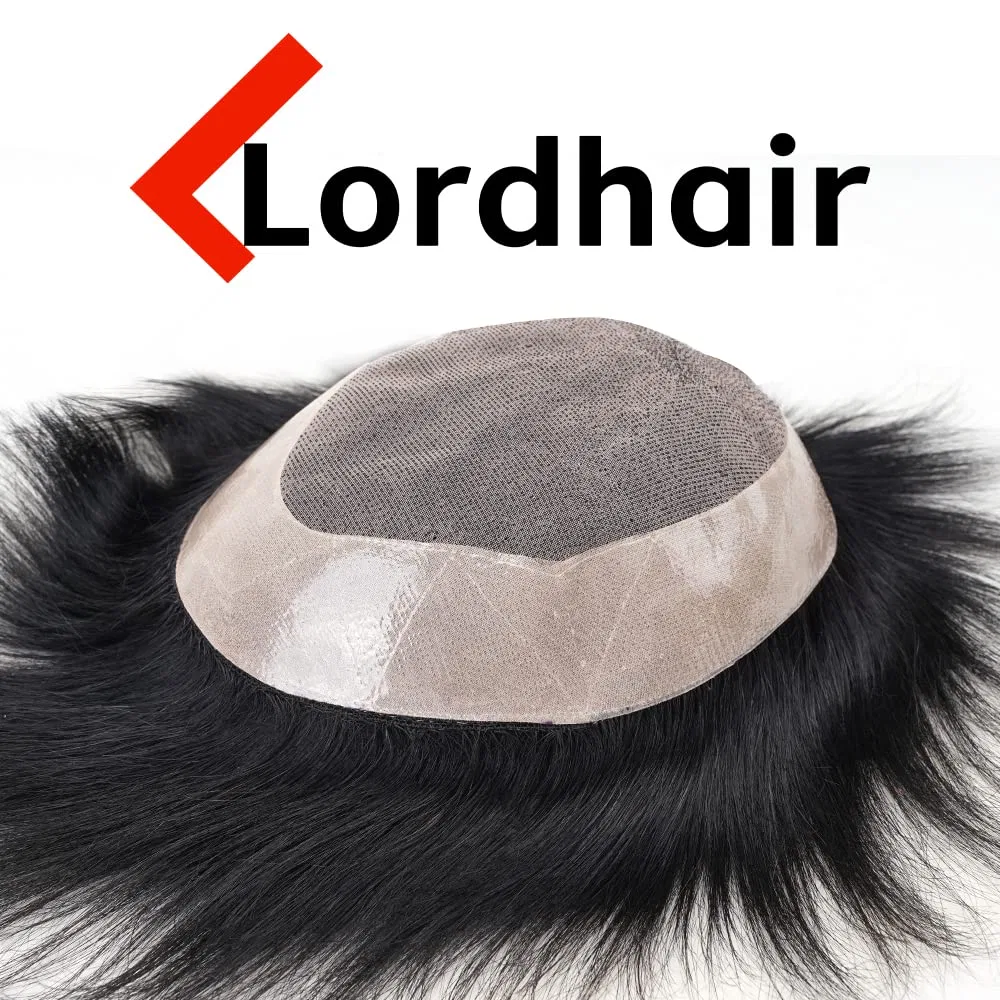 Мужской парик-система замещения волос Lordhair Mono Lace с PU Lordhair — фото 3