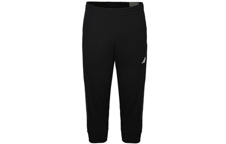 

Трикотажные спортивные штаны мужские черные Adidas, черный