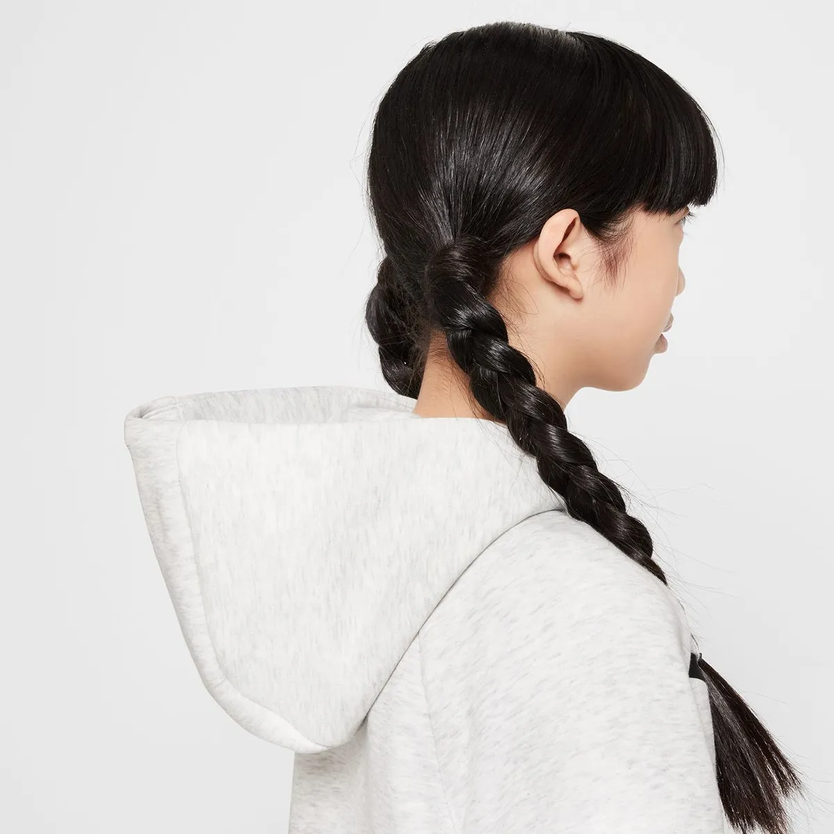 Детская толстовка Sportswear Tech Fleece Nike, серый — фото 3