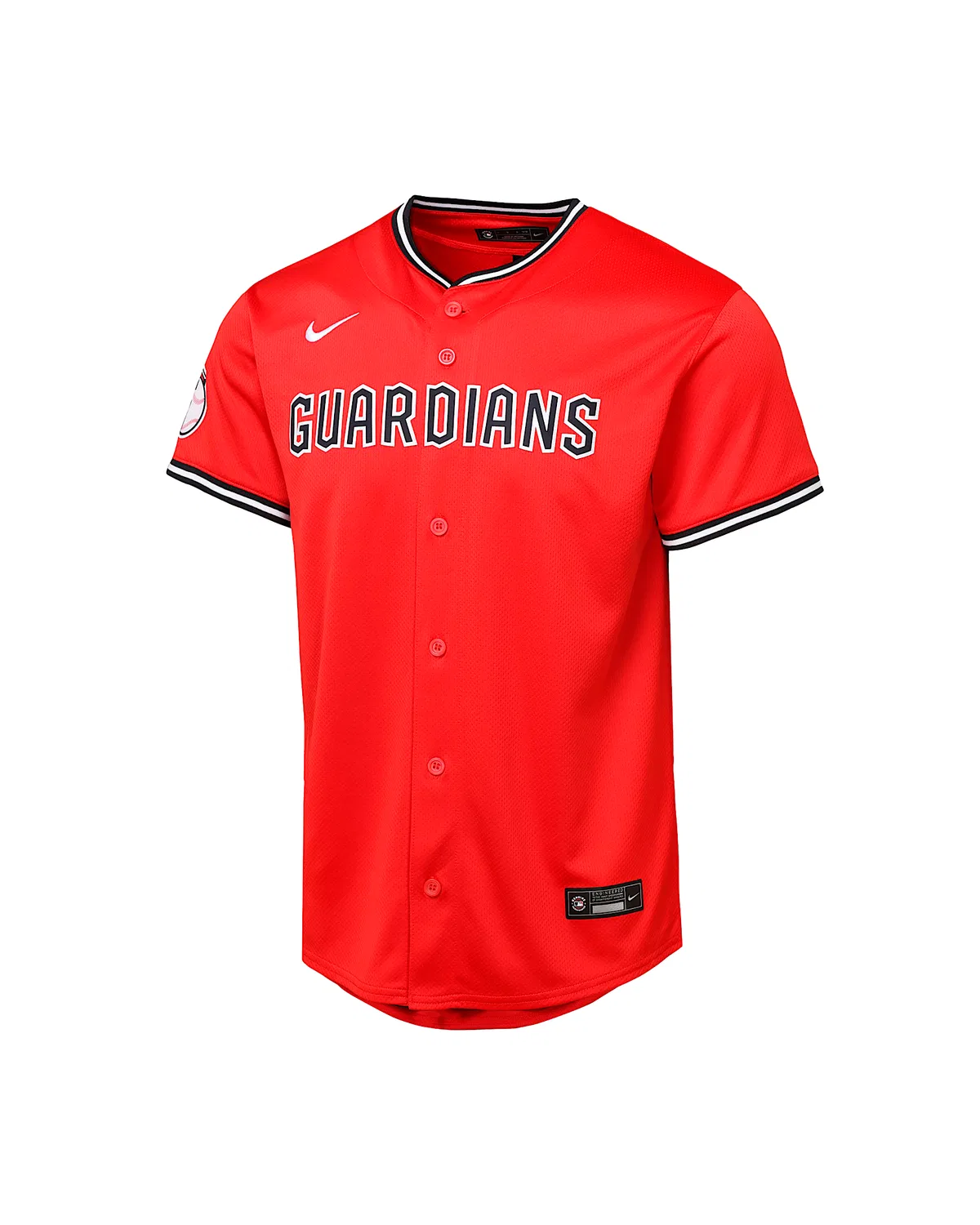 Детская большая футболка MLB Limited Cleveland Guardians, Red