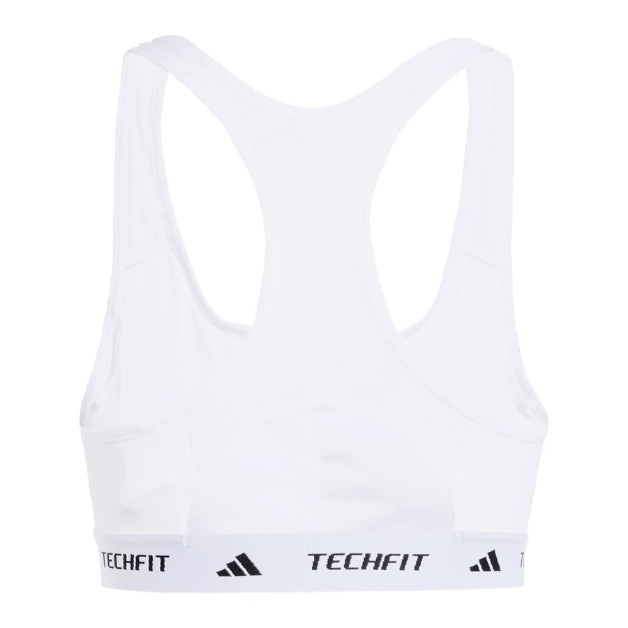 Спортивный бюстгальтер без косточек ADIDAS PERFORMANCE, белый — фото 3