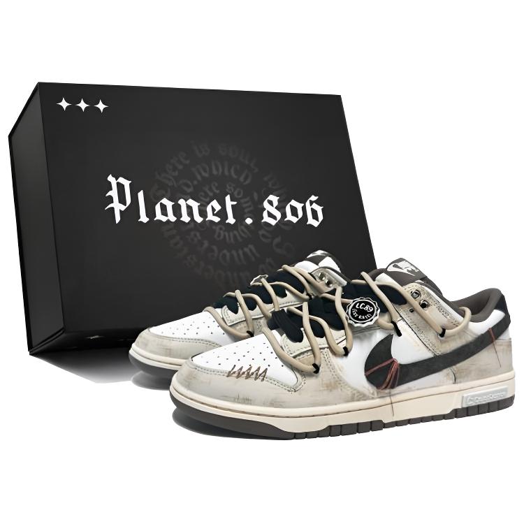 

Nike Низкие кроссовки для скейтбординга Dunk, устойчивые к истиранию, мужские, коричневые