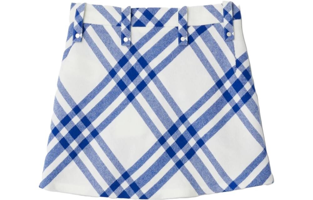 Юбка Burberry, женская, синий — фото 2