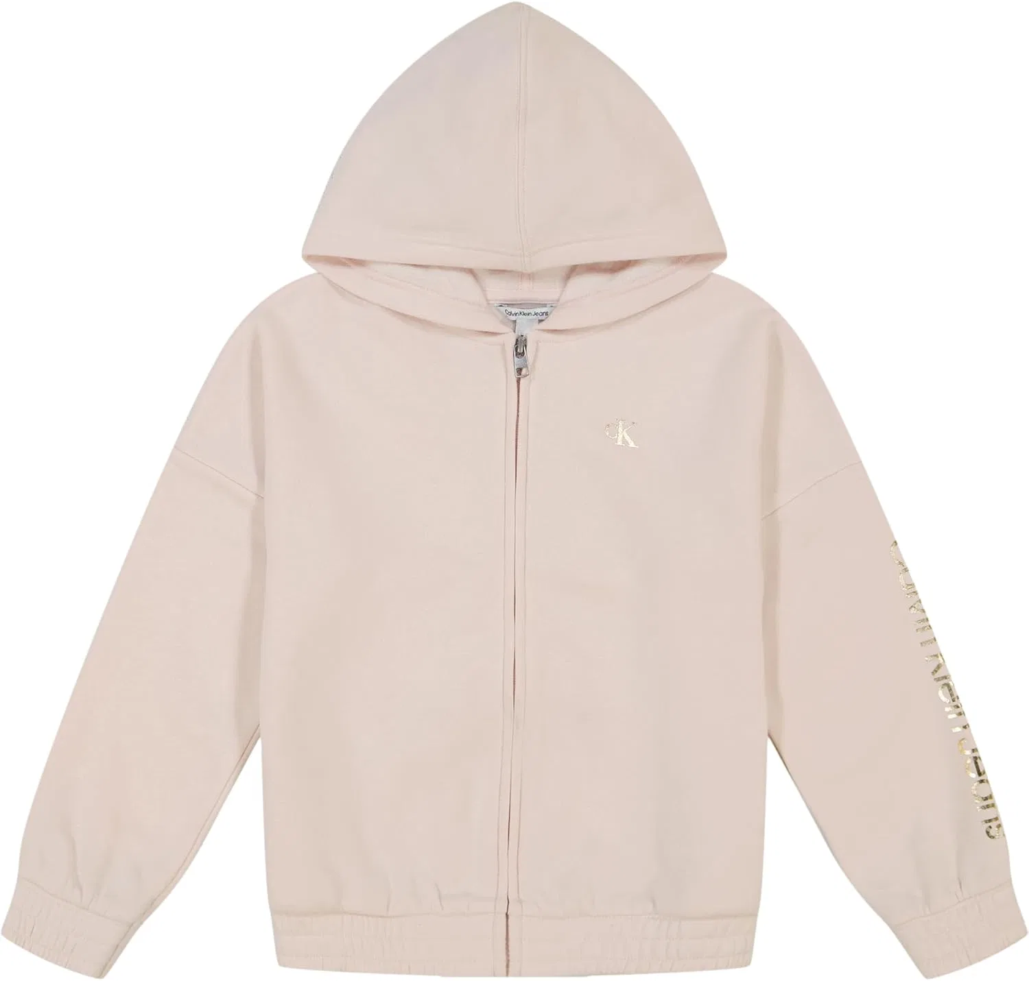 Детская флисовая кофта Calvin Klein, Peony Stack