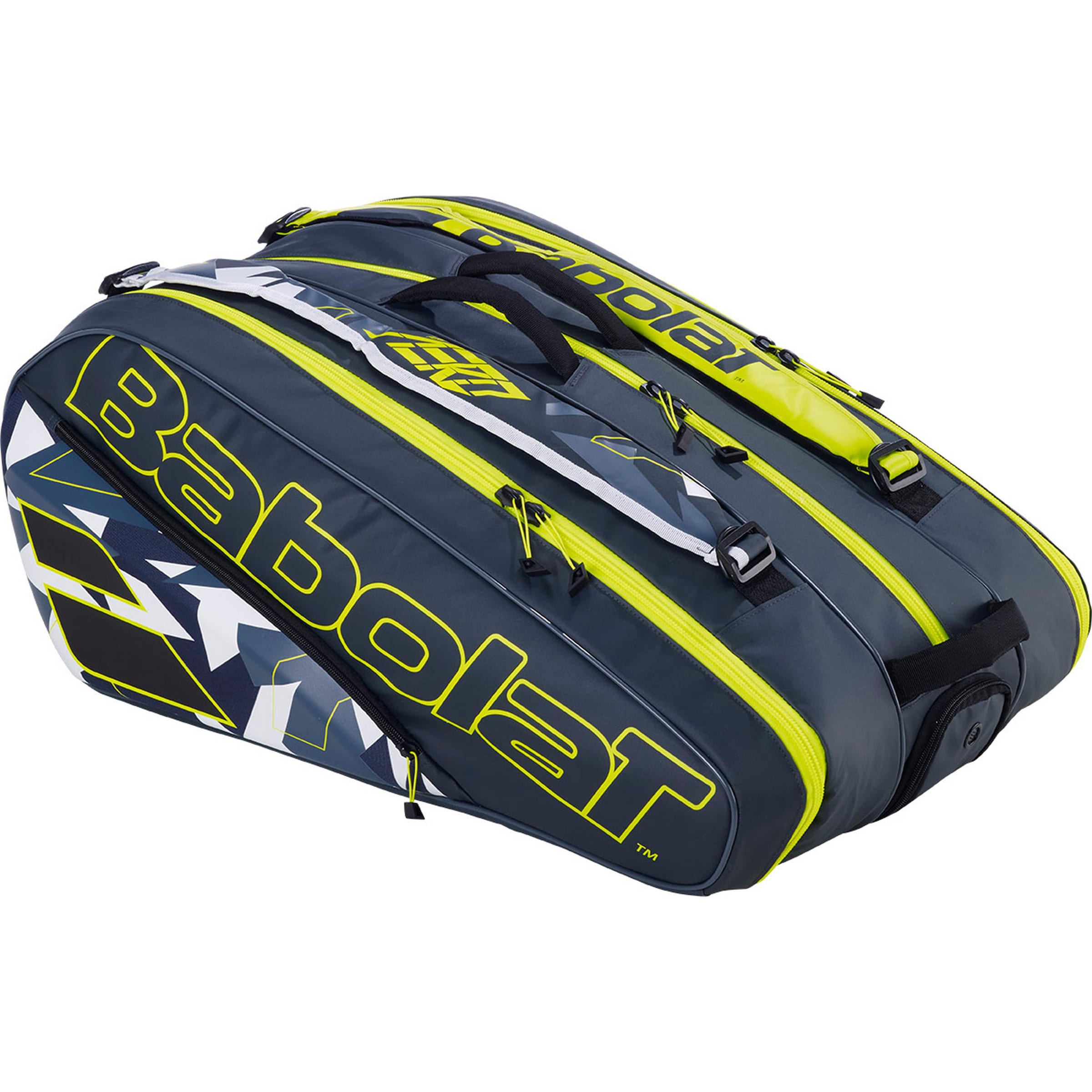

Babolat Спортивная сумка 'RH X 12 PURE AERO' в цвете Marine Blue, Navy, Lime