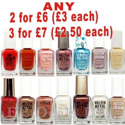 

Краска для ногтей Barry M Green Origin Ириска 10г