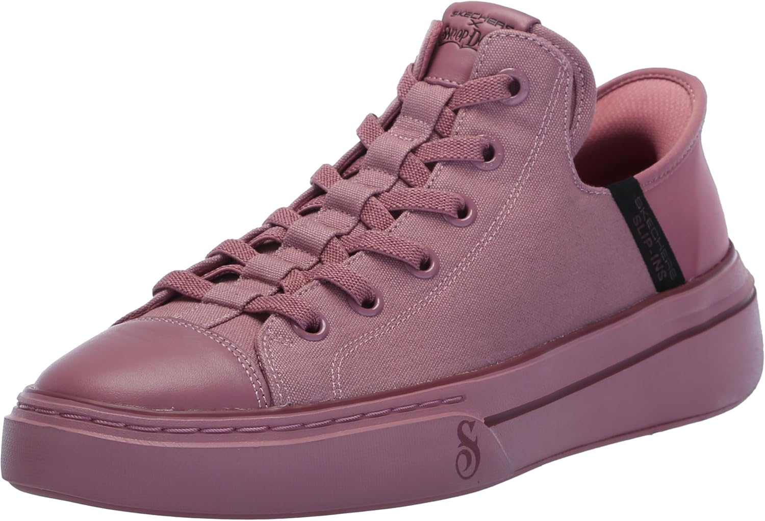 

Мужские кроссовки Skechers Snoop Dogg: Snoop ONE-BOSS Life Canvas Hands Free Slip-Ins, Rose