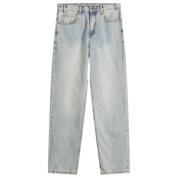 

Джинсы прямого кроя Butter Goods, distressed светло-синий