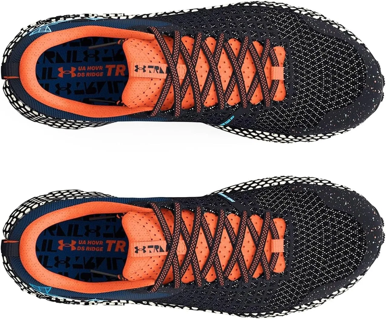 Кроссовки для бега по пересеченной местности Under Armour U HOVR DS Ridge, черные — фото 4