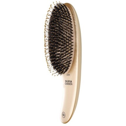 Expert Care Curve Boar & Nylon Bristles Gold Olivia Garden — фото 3