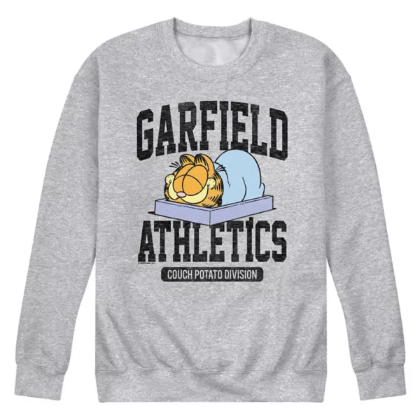 

Мужская флисовая толстовка Garfield Athletics Trainer Potato Division Licensed Character, серый