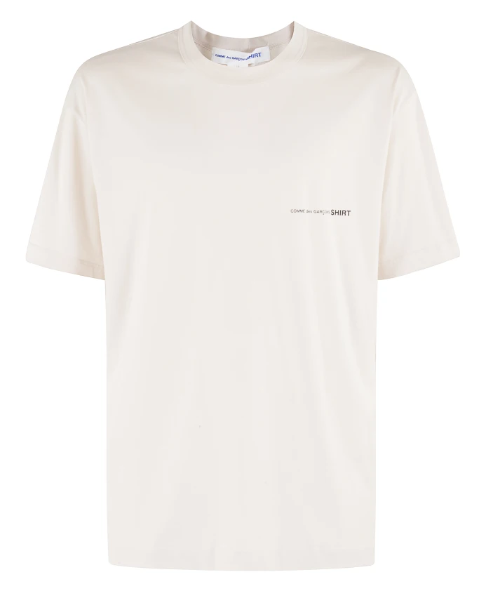 

Серая футболка с логотипом Comme Des Garã§Ons, бежевый, Серый, Серая футболка с логотипом Comme Des Garã§Ons, бежевый