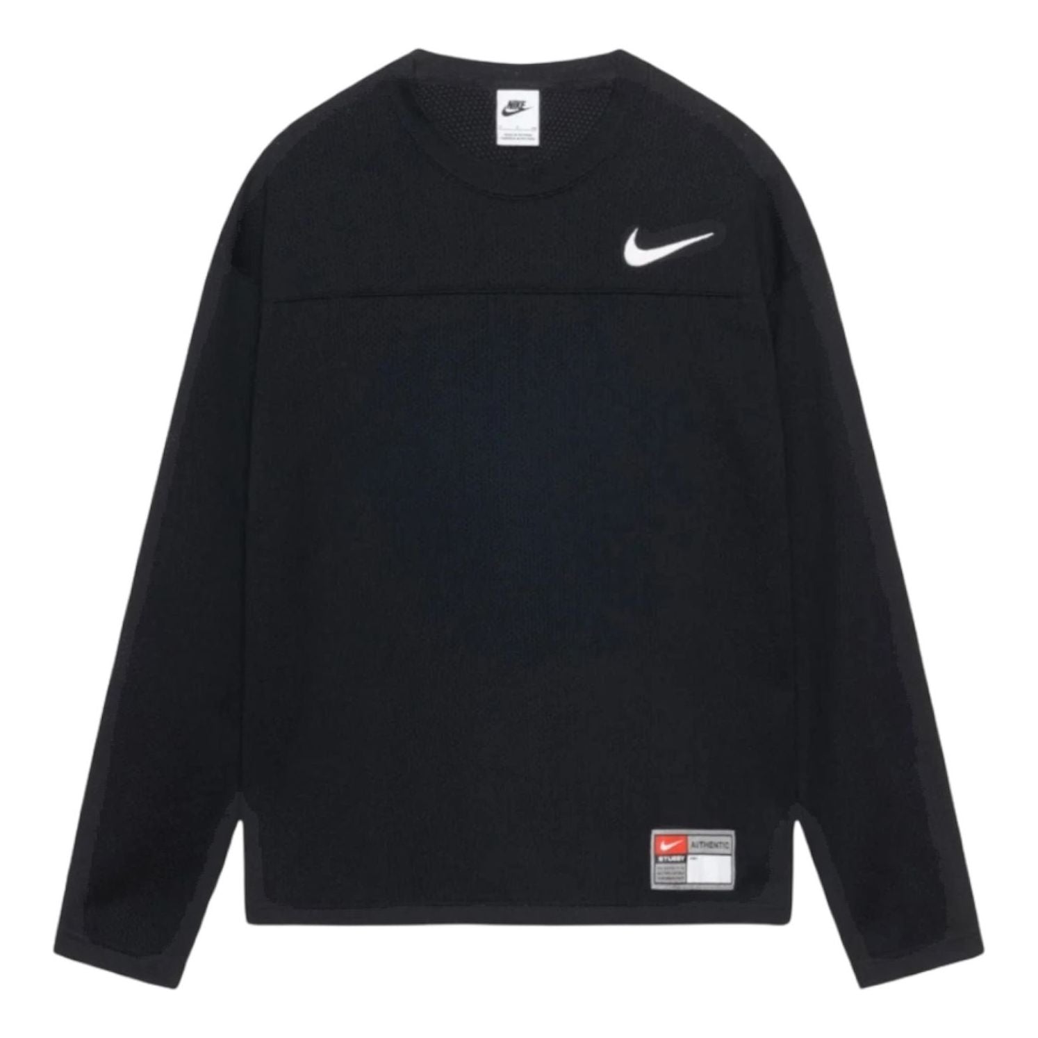 Джерси Nike x Stussy Dri-FIT Mesh Jersey 'Black' — фото 2