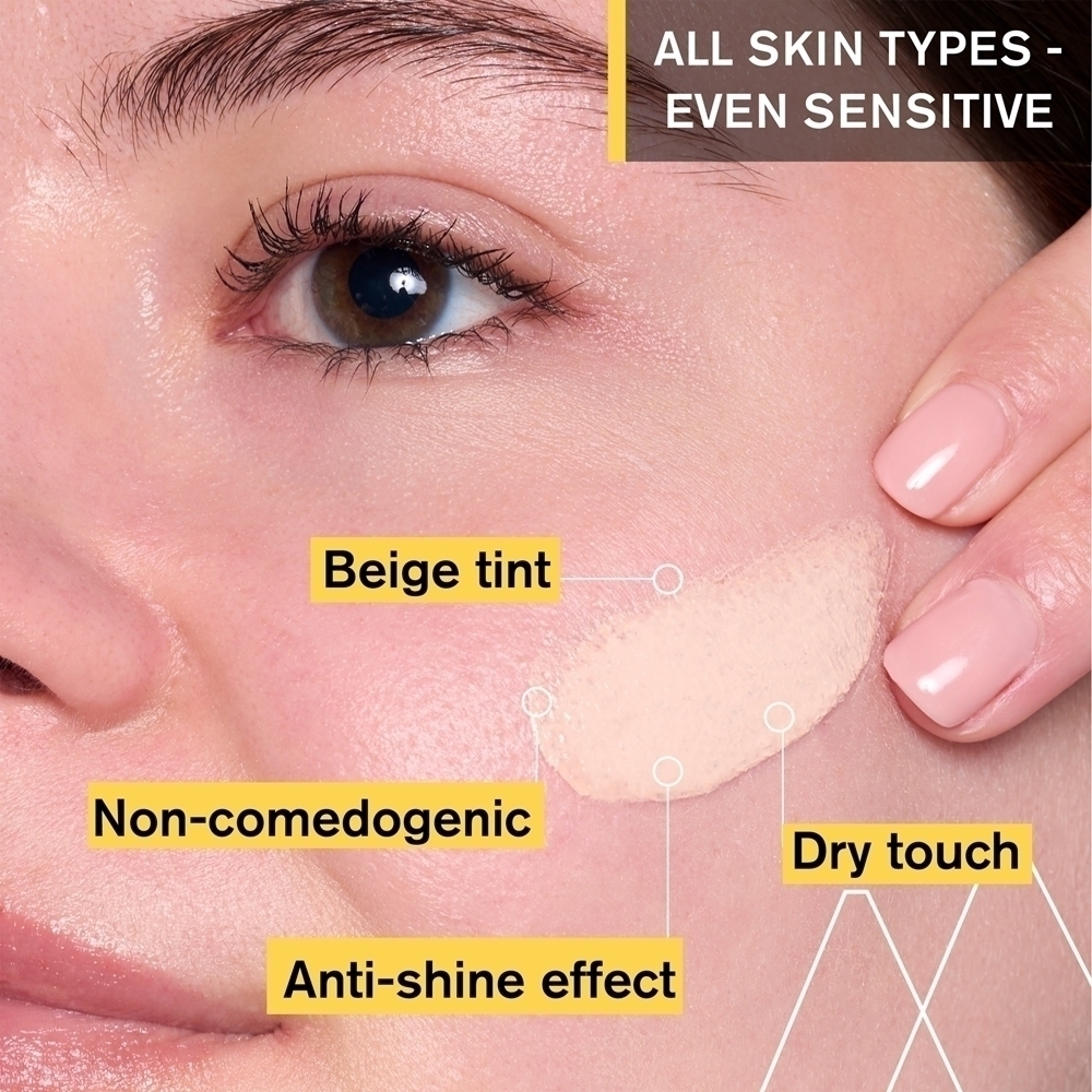 Bariésun тонированный крем spf 50+ защитный крем для лица с оттенком spf 50+ Uriage, atspalvis fair tint 50 мл — фото 3