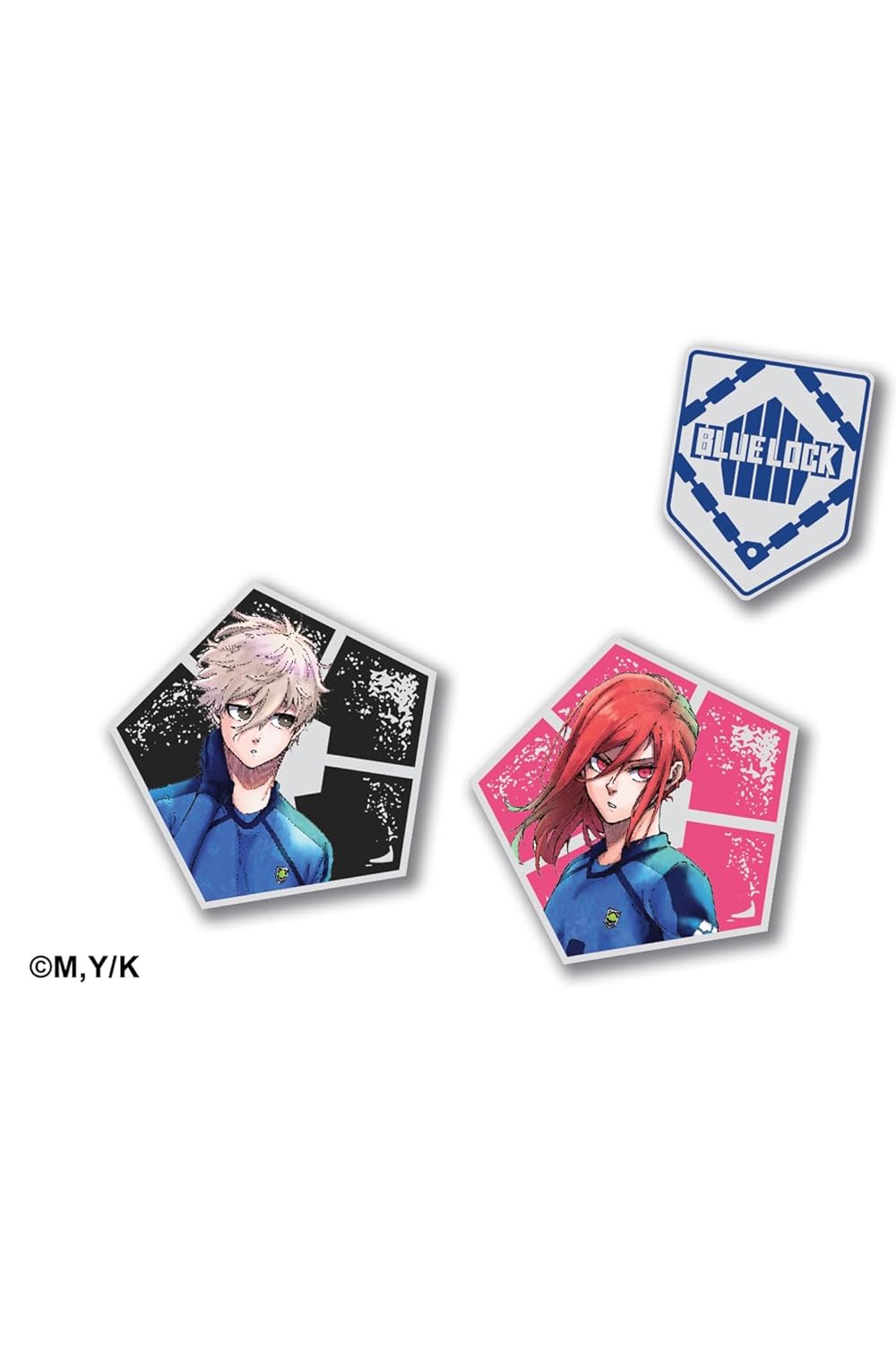 

SET DE 3 PIN'S BLUE LOCK - MODELE 2 - 2025 (PIKA)