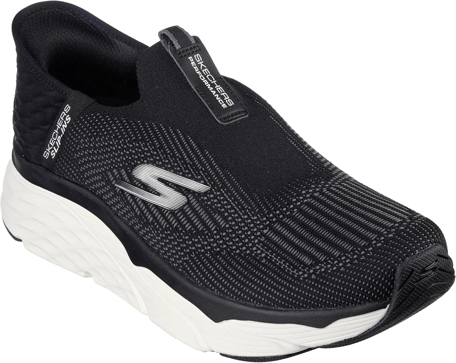 Мужские слипоны Skechers Performance Max Cushioning-Advantageous, Black — фото 2