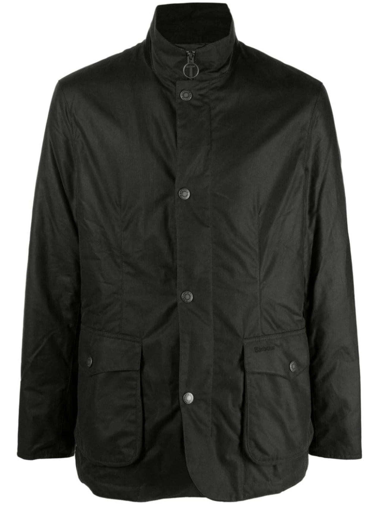 

Barbour вощеная куртка Compton, зеленый