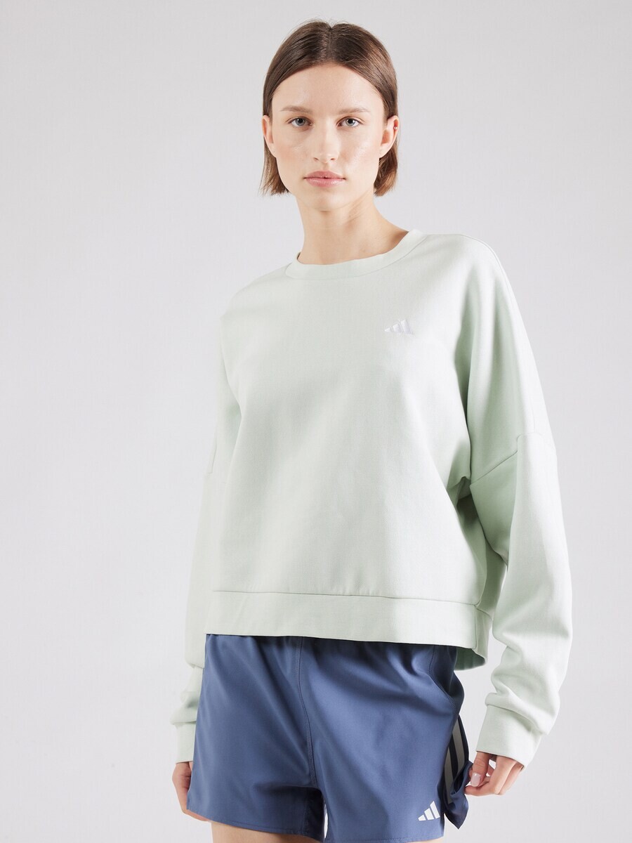 Спортивная толстовка Adidas, цвет Pastel Green — фото 2