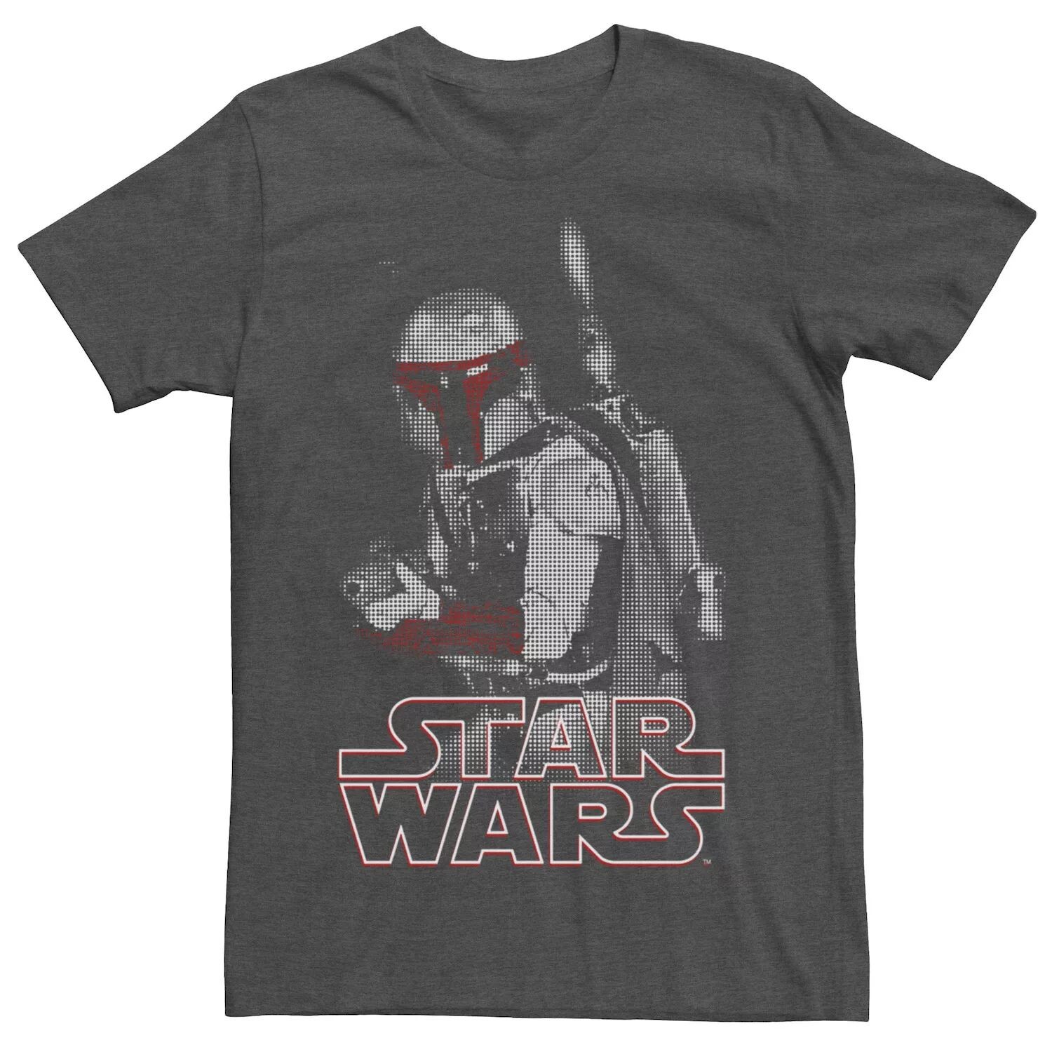 

Мужская футболка с рисунком Boba Fader Star Wars