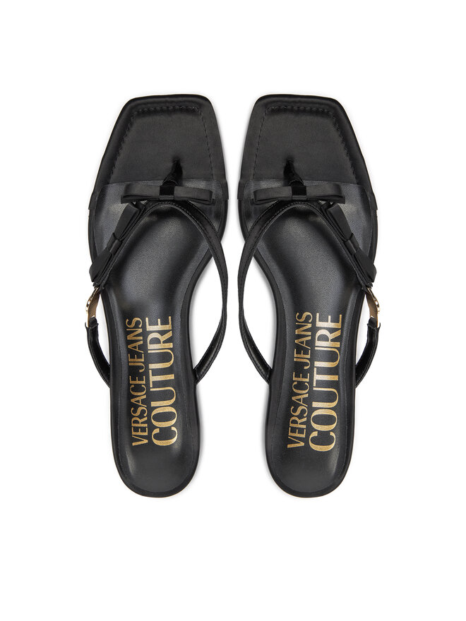 Шлепанцы Versace Jeans Couture, черный