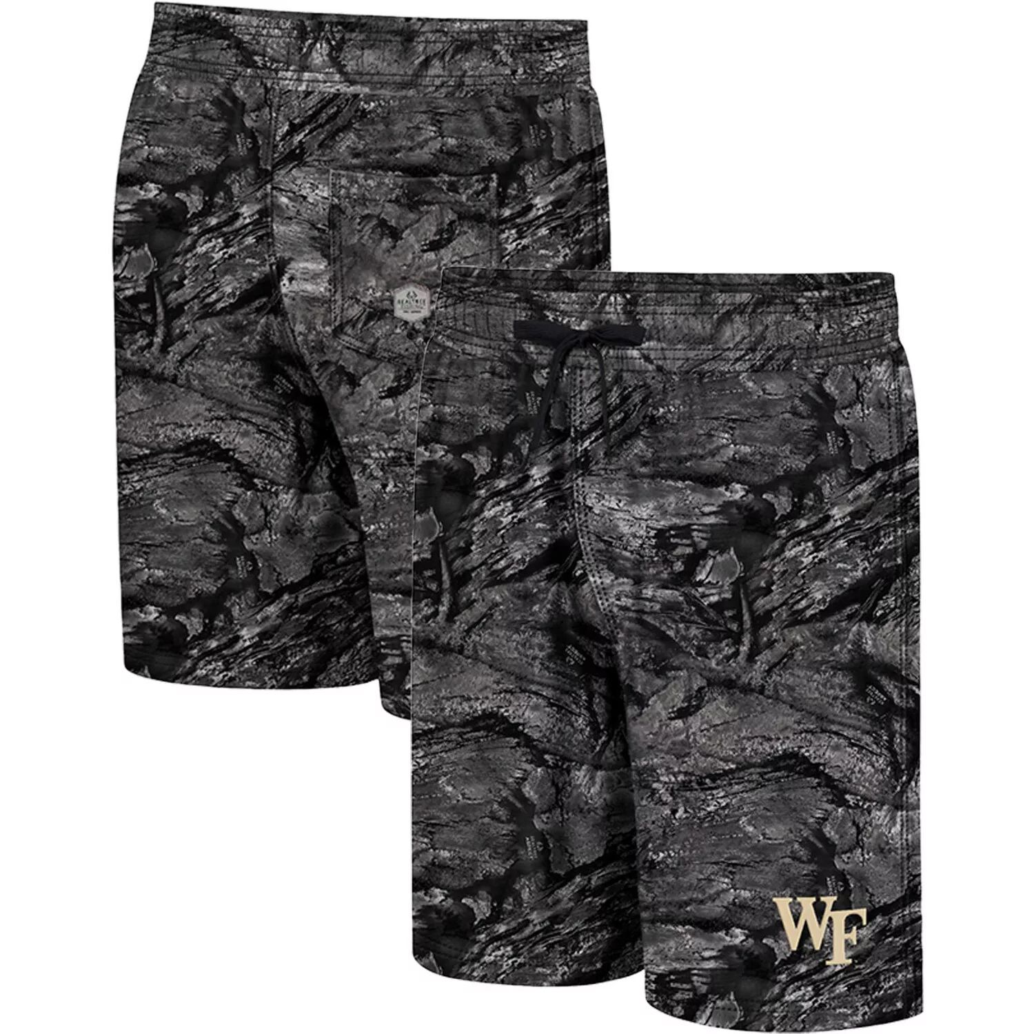 

Мужские темно-серые шорты для плавания Wake Forest Demon Deacons Realtree Aspect Ohana Colosseum