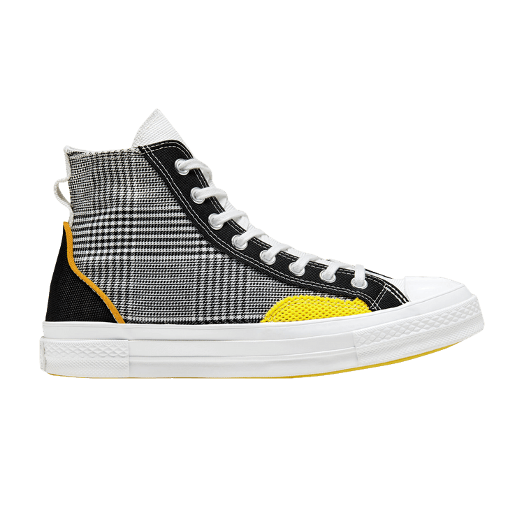 

Кроссовки Converse Chuck 70 High 'Hacked Fashion - Black Speed Yellow', черный