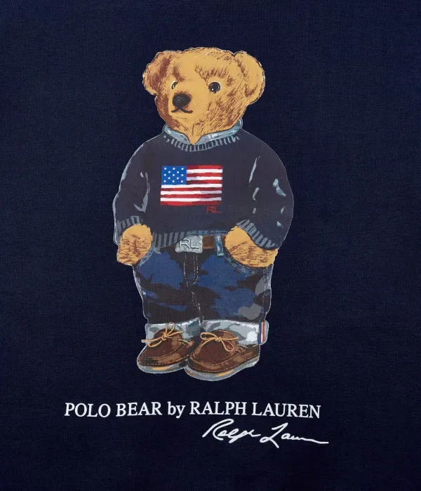 Толстовка regular fit Polo Ralph Lauren, темно-синий — фото 3
