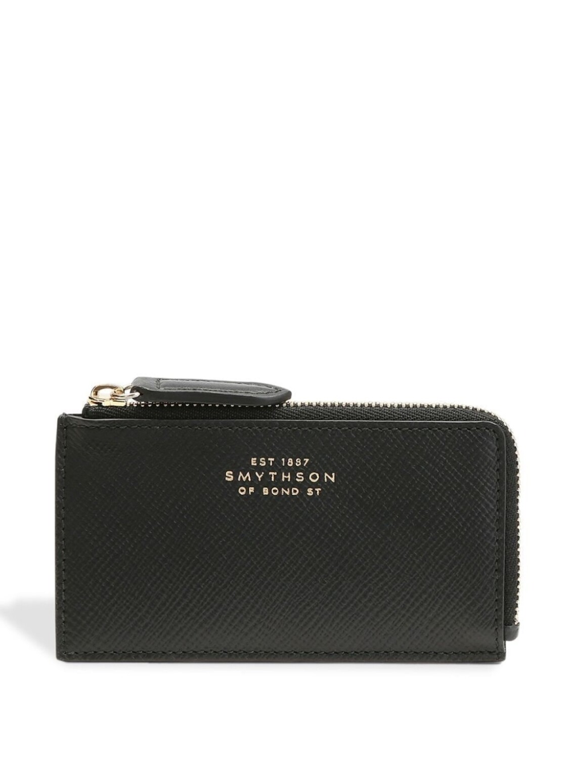 

Smythson кошелек для монет Panama, черный