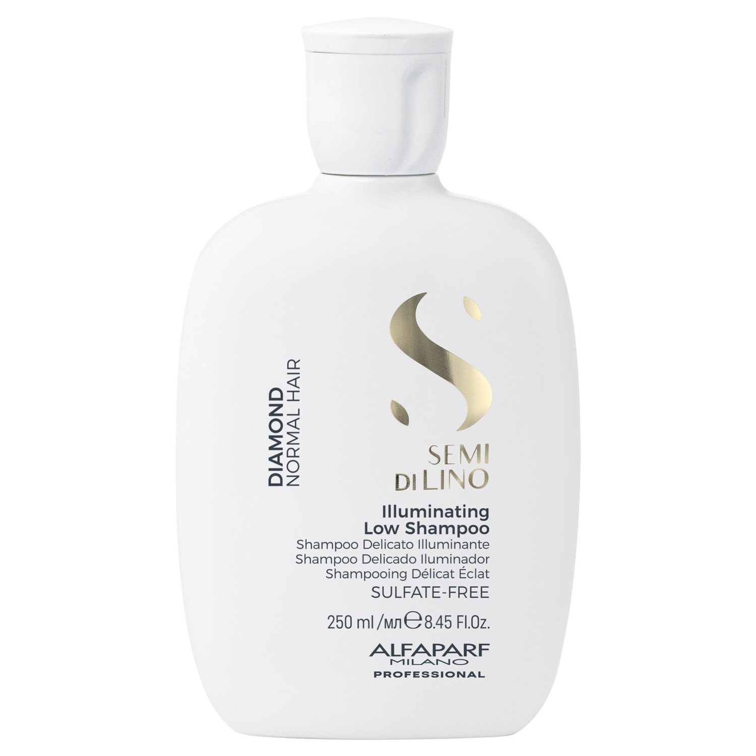 

Шампунь semi di lino diamond illuminating low Alfaparf Milano, 250 ml, объем 250 мл