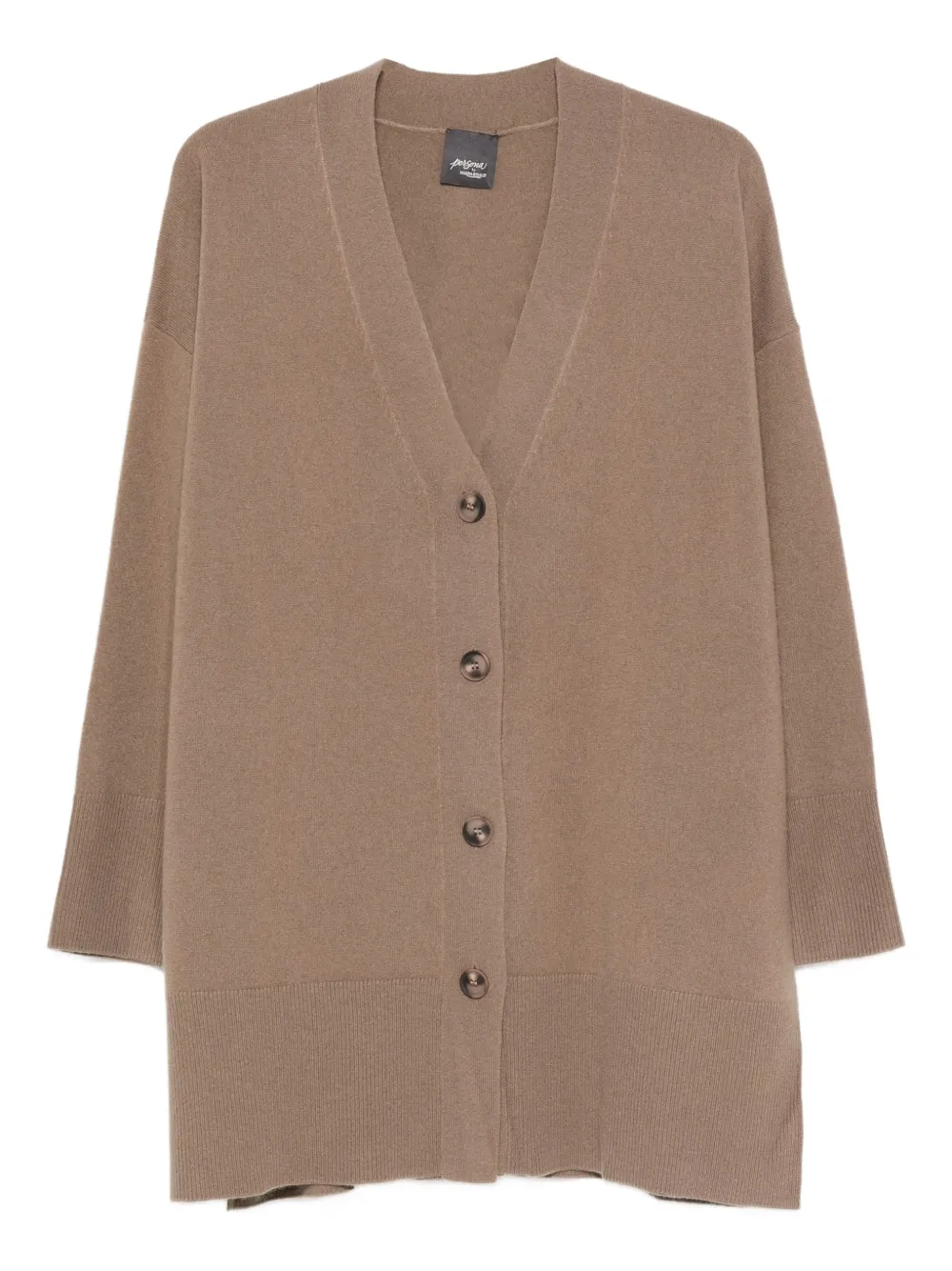 

Кардиган Attinia на пуговицах Marina Rinaldi, коричневый