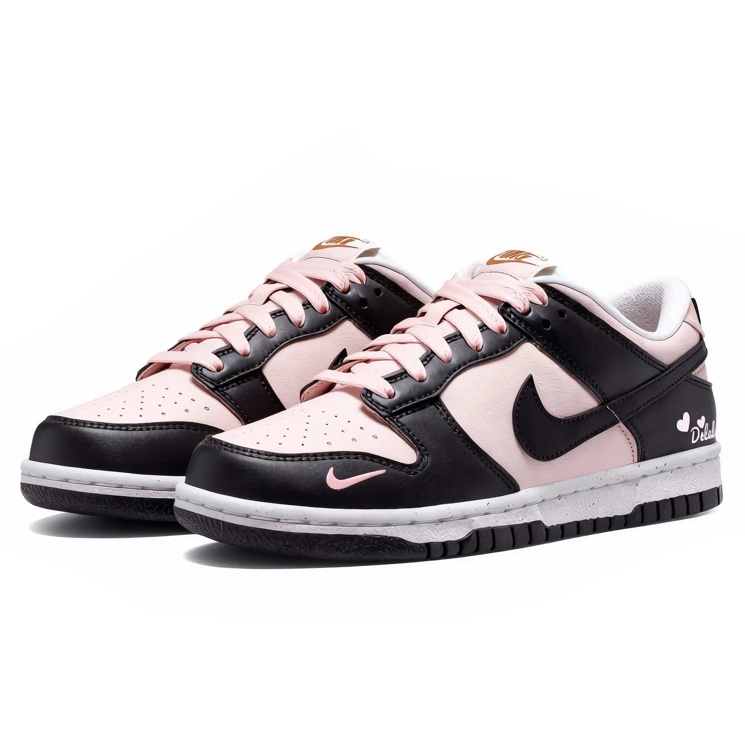 Кроссовки Nike Dunk низкие Peach Black Sugar — фото 4