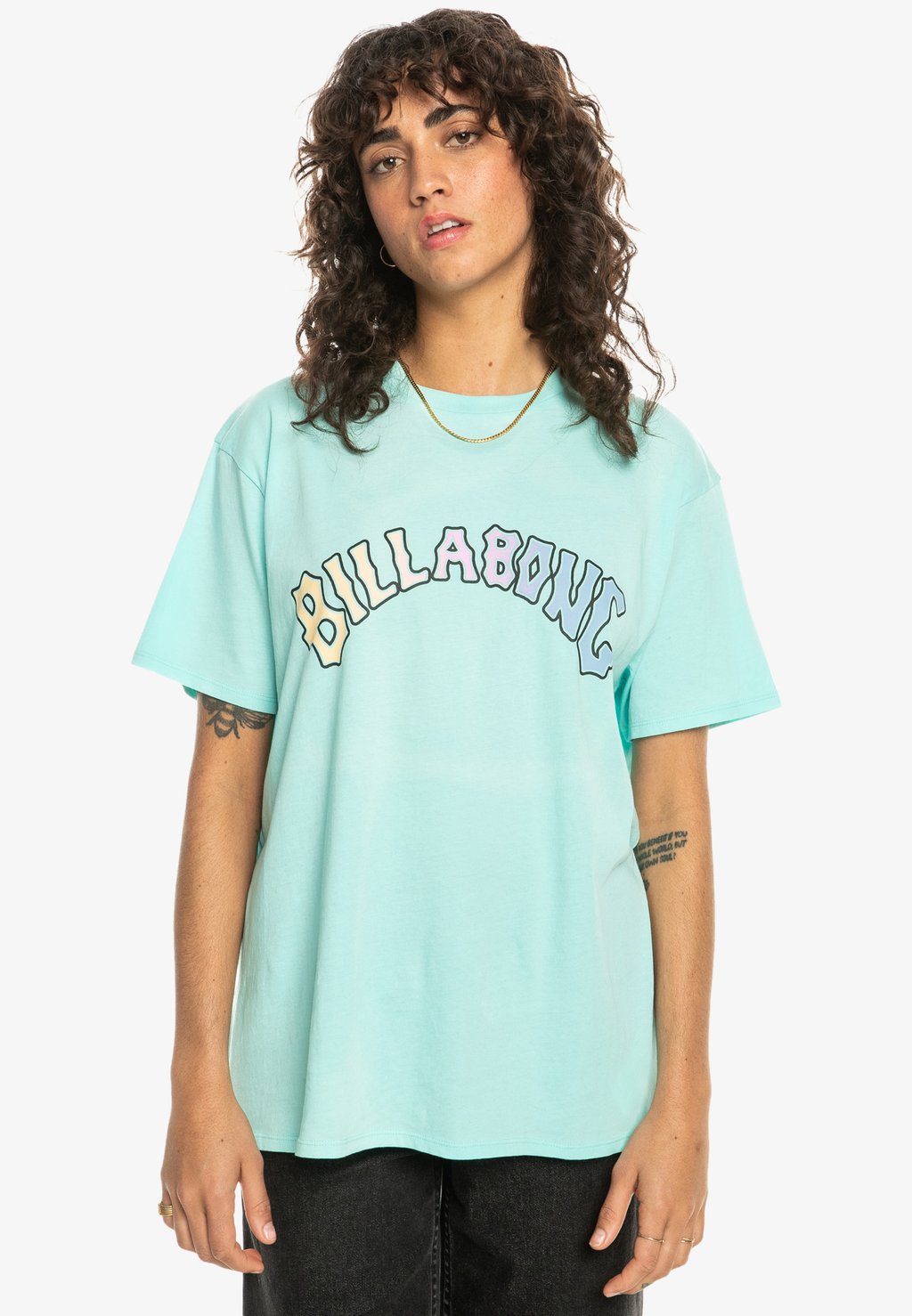 

Футболка с принтом MAHALO Billabong, светло-голубой